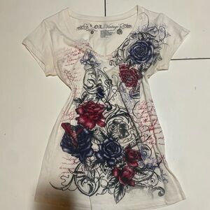 Women's Floral Graphic Tee